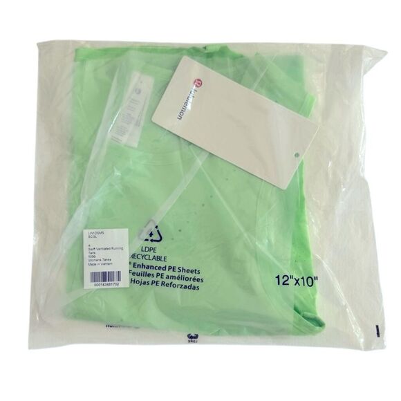 Lululemon Swift Ventilated Running Tank Top Scream Green Light - Picture 10 of 10